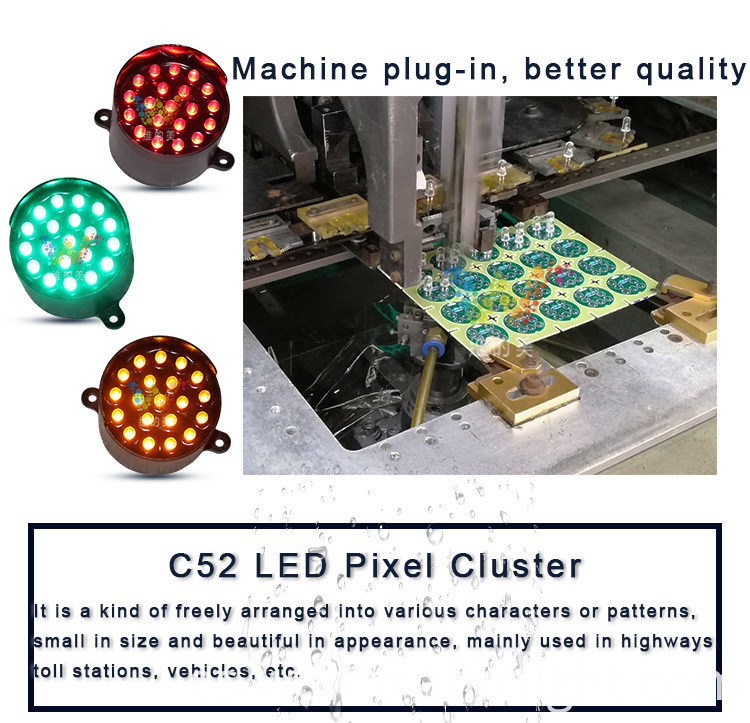 C52 led pixel cluster_06 C52 led pixel cluster_06